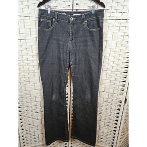 DKNY Dark Wash Bootcut SOHO Blue Jeans Women's Size 12R Denim Western Casual